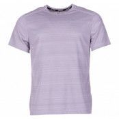 Nike Dri-Fit Miler Men's Short, Atmosphere Grey/Htr/Reflective, L,  T-Shirts