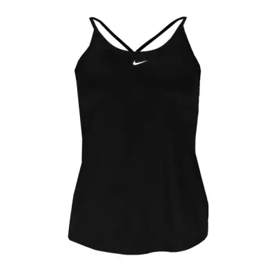 Nike Dri-Fit One Women's Stand, Black/White, S,  T-Shirts