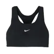 Nike Dri-Fit Swoosh Women's Me, Black/White, Xs,  Sport-Bh