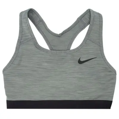 Nike Dri-Fit Swoosh Women's Me, Smoke Grey/Pure/Black, L,  Sport-Bh