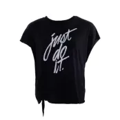 Nike Dri-Fit Women's Short-Sle, Black/White, Xs,  Nike