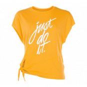 Nike Dri-Fit Women's Short-Sle, University Gold/White, M, Nike