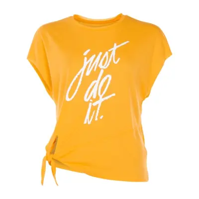 Nike Dri-Fit Women's Short-Sle, University Gold/White, Xs,  Nike