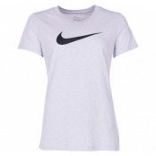 Nike Dri-Fit Women's Training, White/Htr/Black, S,  T-Shirts