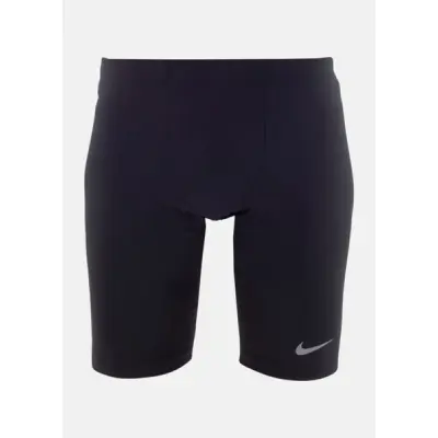 Nike Fast Men's 1/2-Length Run, Black/Reflective Silv, L,  Byxor