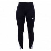 Nike Fast Women's Running Tigh, Black/Silver, L,  Nike