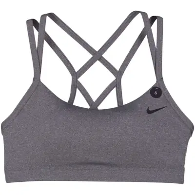 Nike Favorites Strappy Women's, Carbon Heather/Black, Xl,  Nike