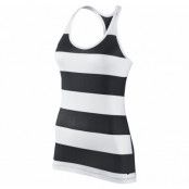 Nike Get Fit Rugby Stripe Tank, Black/White/Black, L,  Nike