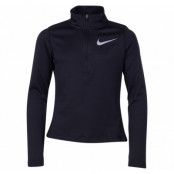 Nike Girls' Long-Sleeve Half-Z, Black/Reflective Silv, S,  Jackor