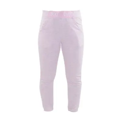 Nike Girls' Training Pants, Pink Foam /Htr/Pink Foam /Whit, Xl,  Byxor