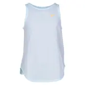 Nike Girls' Training Tank, Teal Tint/Melon Tint, S,  Nike