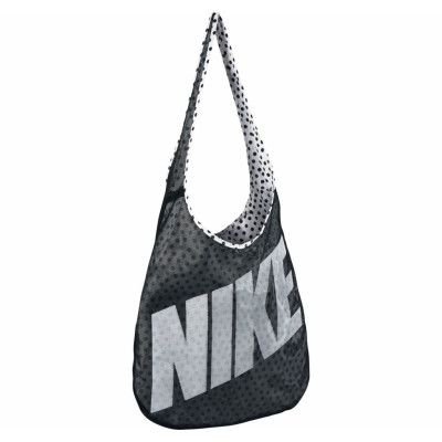 Nike Graphic Reversible Tote, Bk/Bk/(White), Onesize,  Nike