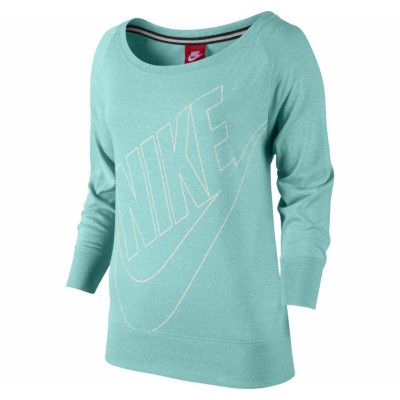 Nike Gym Vintage Crew, Light Aqua/Sail, L,  Tröjor