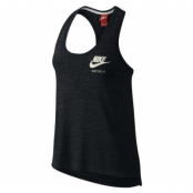 Nike Gym Vintage Tank, Black/Sail, L, Nike