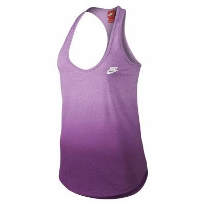 Nike Gym Vintage Tank-Dipdye, Violet Shock/Bold Berry/White, L,  Nike