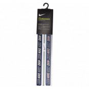 Nike Headbands 2.0 3 Pk Metall, Mystic Navy/White/Blue Void, Onesize, Nike