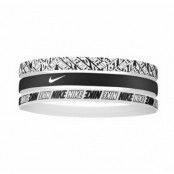 Nike Headbands 3 Pk Printed, Black/Black/Black, Onesize, Nike