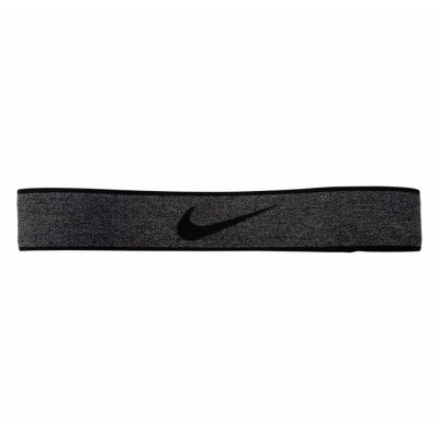 Nike Heathered Pro Swoosh Head, Black Heather/Black, Onesize,  Nike