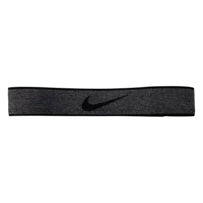 Nike Heathered Pro Swoosh Head, Black Heather/Black, Onesize,  Nike