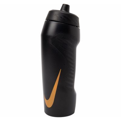 Nike Hyperfuel Bottle 24 Oz, Black/Black/Black/Metallic Gol, 700,  Utrustning