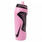 Nike Hyperfuel Bottle 24 Oz, Pink Rise/Pink Rise/Black/Blac, 700, Utrustning