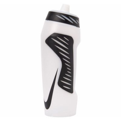 Nike Hyperfuel Water Bottle 24, Clear/Black/Black, 700,  Utrustning