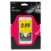 Nike Lean Arm Band, Rush Pink/Silver, Onesize, Nike