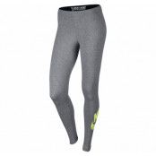 Nike Leg-A-See-Logo, Carbon Heather/Volt, L,  Byxor