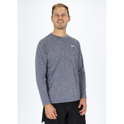 Nike Long Sleeve Hydroguard, Midnight Navy, M,  Tränings-T-Shirts
