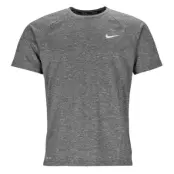 Nike M Short Sleeve Hydroguard, Black, L,  Löparkläder