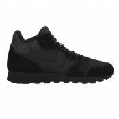 Nike Md Runner 2 Mid, Black/Black-White, 45