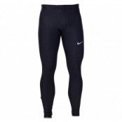 Nike Men's Running Tights, Black/Reflective Silv, L,  Byxor