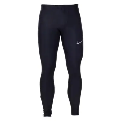 Nike Men's Running Tights, Black/Reflective Silv, L,  Byxor
