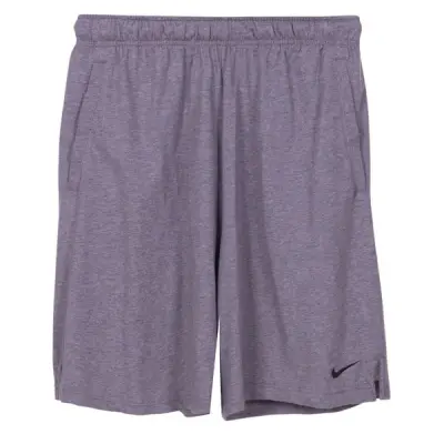 Nike Men's Training Shorts, Gunsmoke/Htr/Black, L,  Nike