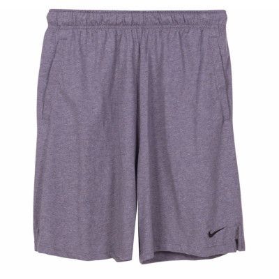 Nike Men's Training Shorts, Gunsmoke/Htr/Black, S,  Nike