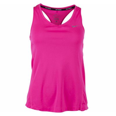 Nike Miler Tank, Hyper Pink/Reflective Silv, S,  Nike