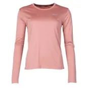 Nike Miler Women's Running Top, Rose Gold/Reflective Silv, S,  Nike