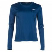 Nike Miler Women's Running Top, Valerian Blue/Reflective Silv, L,  Nike