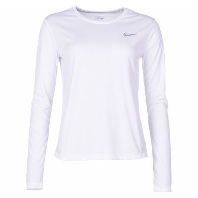 Nike Miler Women's Running Top, White/Reflective Silv, Xxl,  Nike