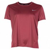 Nike Miler Women's Short-Sleev, Cedar/Reflective Silv, M,  Nike