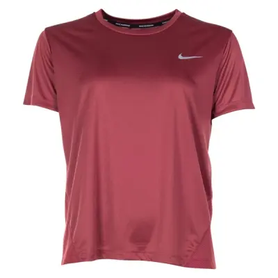 Nike Miler Women's Short-Sleev, Cedar/Reflective Silv, Xxl,  Nike