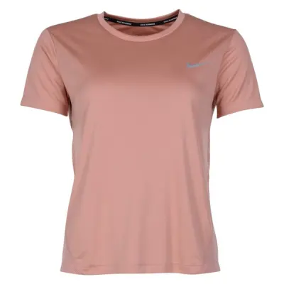 Nike Miler Women's Short-Sleev, Rose Gold/Reflective Silv, Xl,  Nike