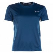 Nike Miler Women's Short-Sleev, Valerian Blue/Reflective Silv, L, Nike