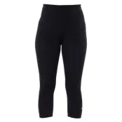 Nike One Women's Capris, Black/White, L,  Byxor