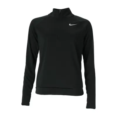 Nike Pacer Women's 1/4-Zip Run, Black/Reflective Silv, M,  Fleecetröjor