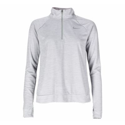 Nike Pacer Women's 1/4-Zip Run, Lt Smoke Grey/Htr/Reflective S, L,  Fleecetröjor
