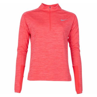 Nike Pacer Women's Long-Sleeve, Ember Glow/Htr/Reflective Silv, Xs,  Nike
