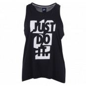 Nike Prep Tank, Black/White, Xl,  Linnen