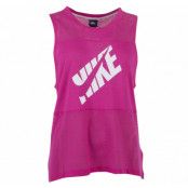 Nike Prep Tank2-Mesh, Vivid Pink/Vivid Pink/White, L,  Linnen