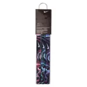 Nike Printed Headbands 3pk, Cherry/Mental/Blue, Onesize,  Nike